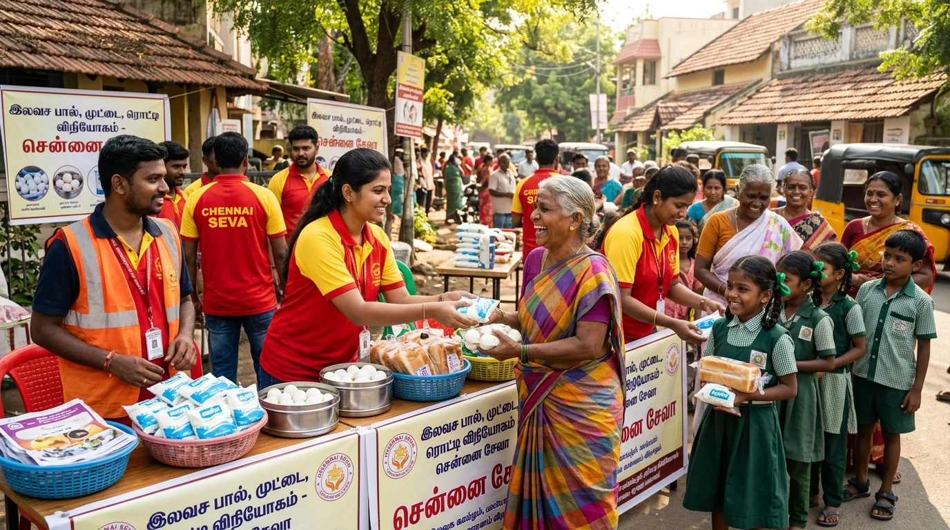 Kolathur Egg, Milk & Bread Scheme