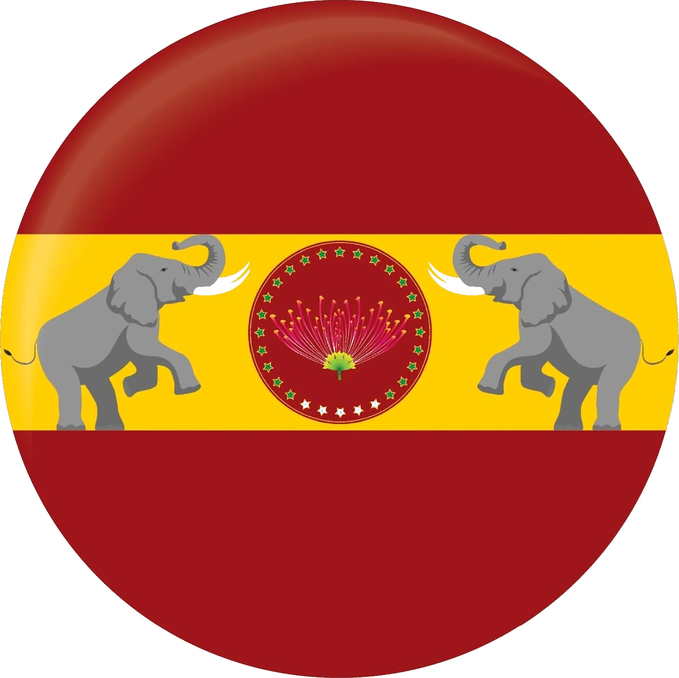 TVK Official Circular Emblem